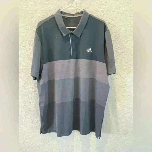 adidas Other - Adidas golf XL blue/grey polo